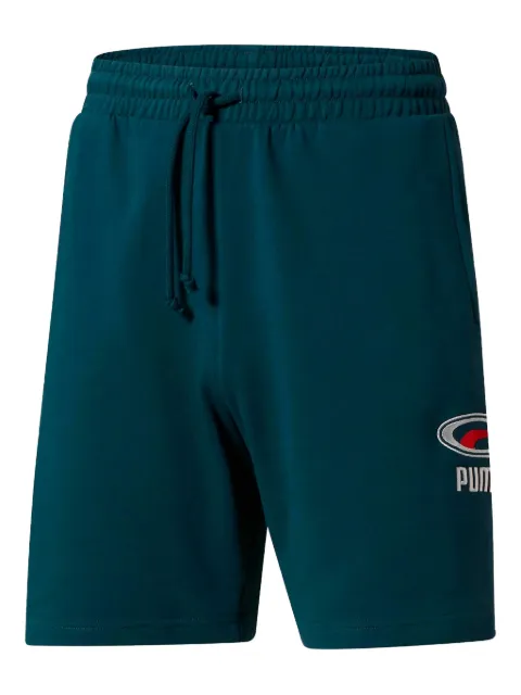 PUMA logo-embroidered shorts Blue 845064