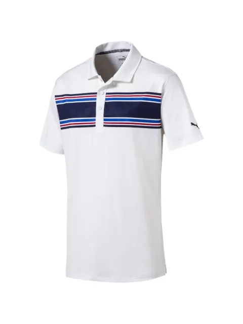 PUMA Montauk striped polo White 59568302