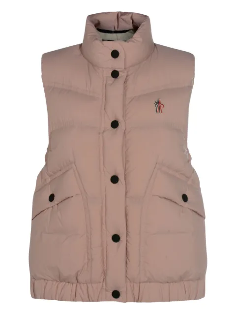 Moncler Grenoble buttoned padded coat Pink K20981A00042597UI