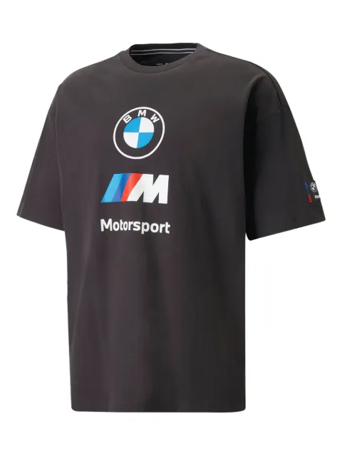 PUMA x BMW Motorsport logo-print T-shirt Black 62021501