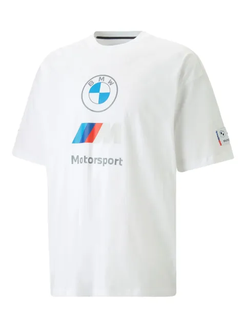 PUMA x BMW Motorsport logo-print T-shirt White 62021502