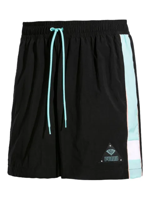 PUMA x Diamond side-stripe track shorts Black 578237