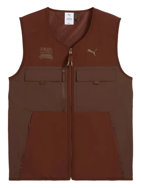 PUMA X TMNT Pumatech cargo gilet Brown 63010465