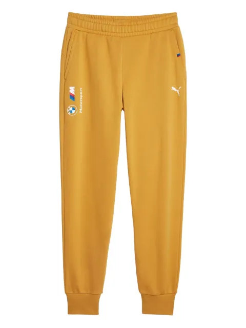 PUMA x BMW Motorsport logo-print track pants Yellow 62130209