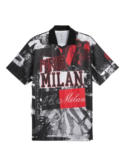 PUMA AC Milan ftblNRGY+ Retro T-shirt Black 779336