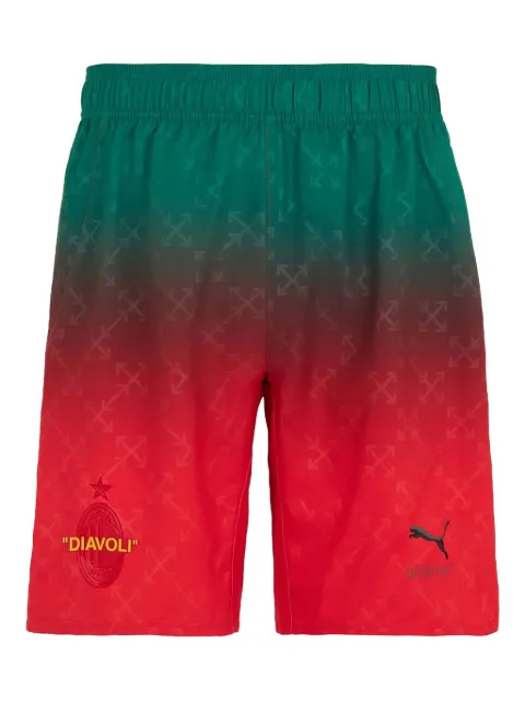 PUMA AC MILAN x OFF-WHITE Authentic shorts Red 783002
