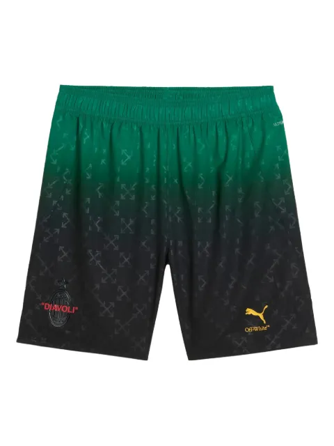 PUMA AC MILAN x OFF-WHITE Authentic shorts Black 783002