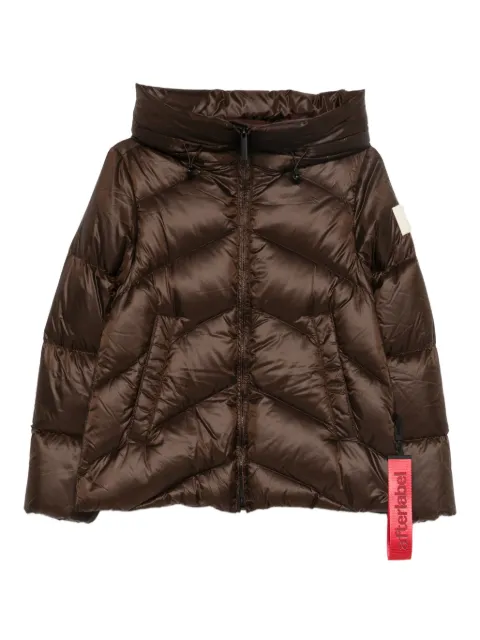 AFTER LABEL Helsinky hooded jacket Brown HELSINKI