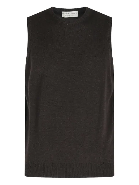 Filippo De Laurentiis sleeveless vest Brown GC1SMWC12R097