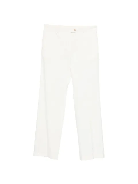 Nº21 woven trousers White B0310144