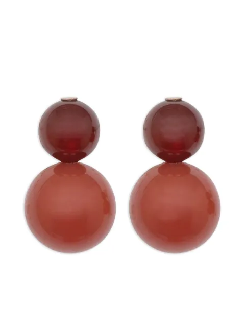Jennifer Behr Cara beaded earrings Red 118RA1CARNELIAN