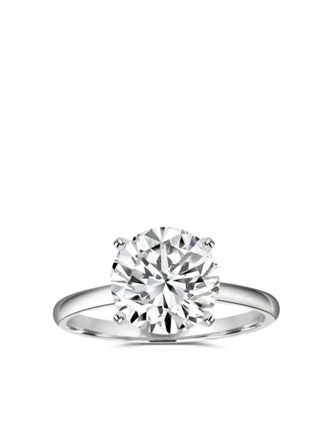 Tilla 14K white gold solitaire diamond ring Silver JWL60414