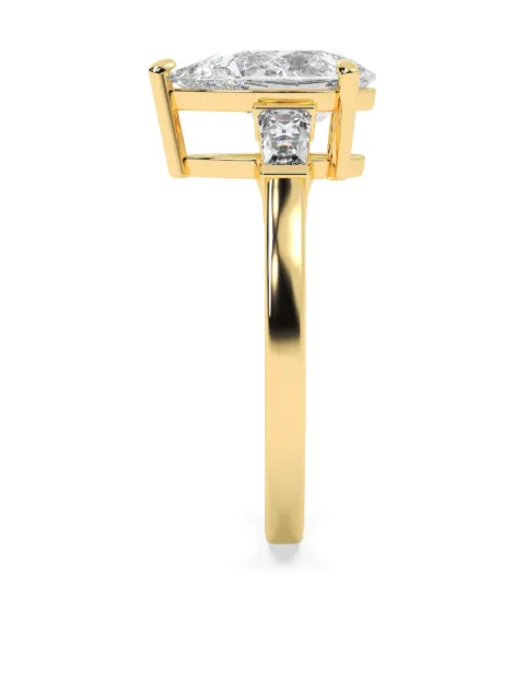 Tilla 14K yellow gold diamond ring Gold RG96