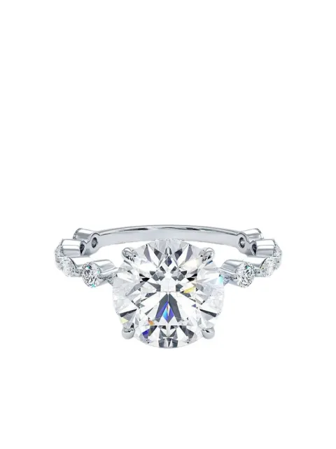 Tilla 14K white gold diamond cocktail ring Silver RG20