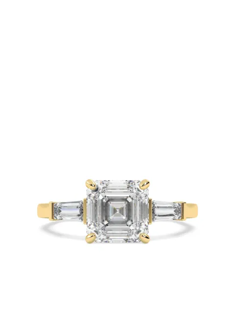 Tilla 14K yellow gold Asscher lab-grown diamond ring Gold RG98