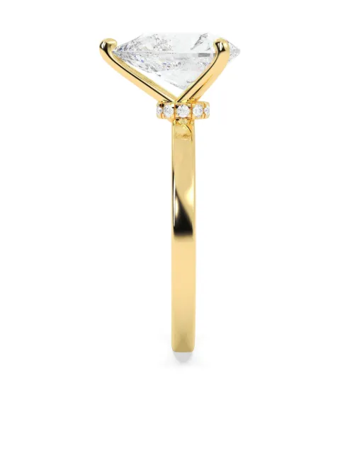 Tilla 14K yellow gold solitaire ring Gold RG109
