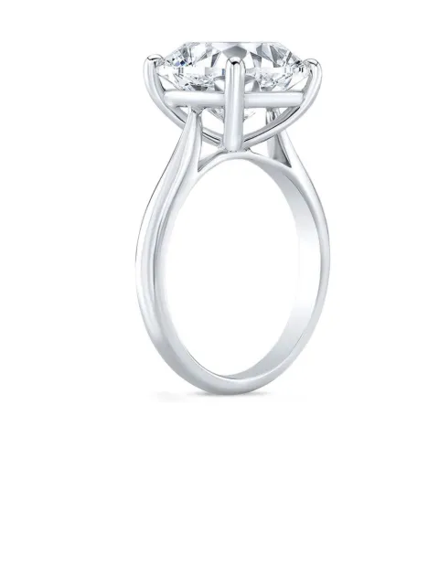 Tilla 14K white gold diamond solitaire ring Silver RG33