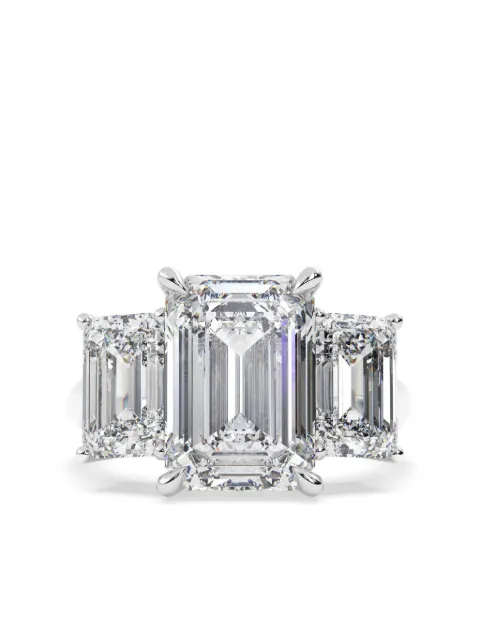 Tilla 14K white gold lab-grown diamond ring Silver RG76