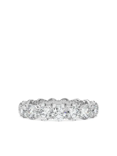 Tilla 14K white gold diamond eternity ring Silver WB32