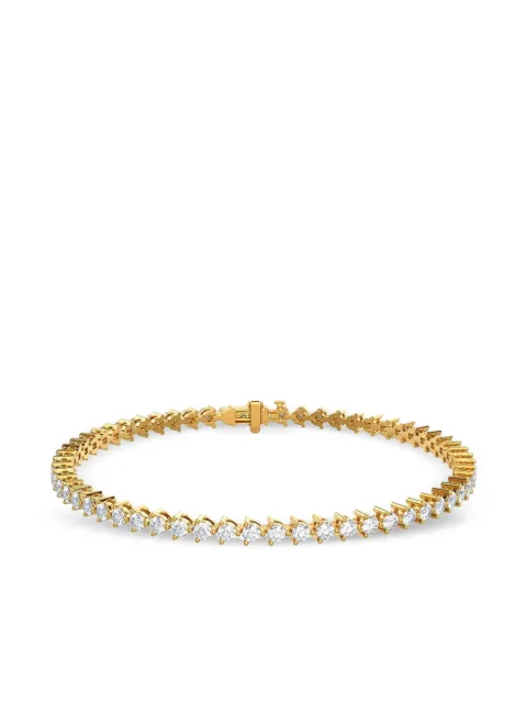 Tilla 14K yellow gold diamond tennis bracelet Gold BR05