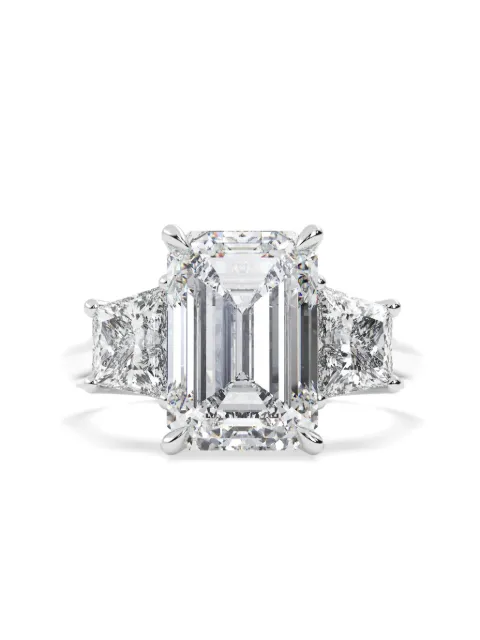 Tilla 14K white gold diamond wedding ring Silver RG78