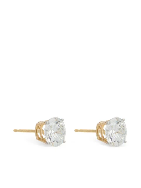 Tilla 14K yellow gold diamond stud earrings Gold LGERST200