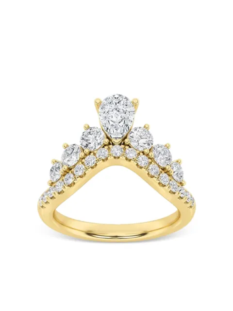 Tilla 14K yellow gold lab-grown diamond ring Gold KJ01049RPS15