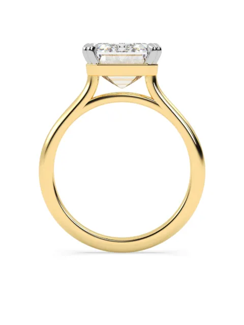Tilla 14K yellow gold lab-grown diamond solitaire ring Gold RG48