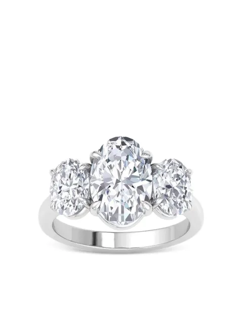Tilla 14K white gold lab-grown diamond ring Silver LGRG87