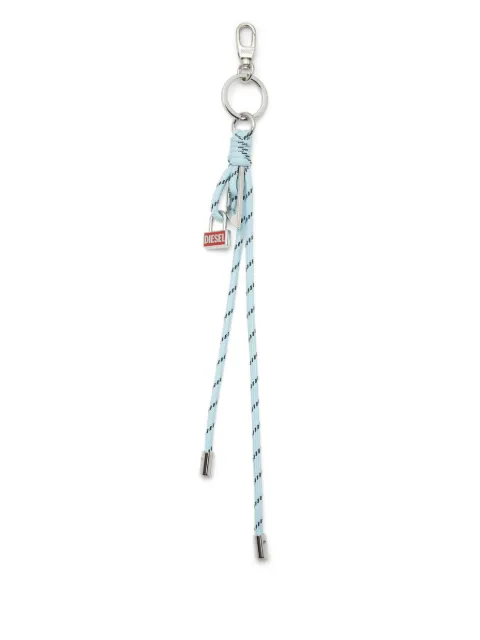 Diesel metal and rope charm with Diesel pendant Blue X10802P9138