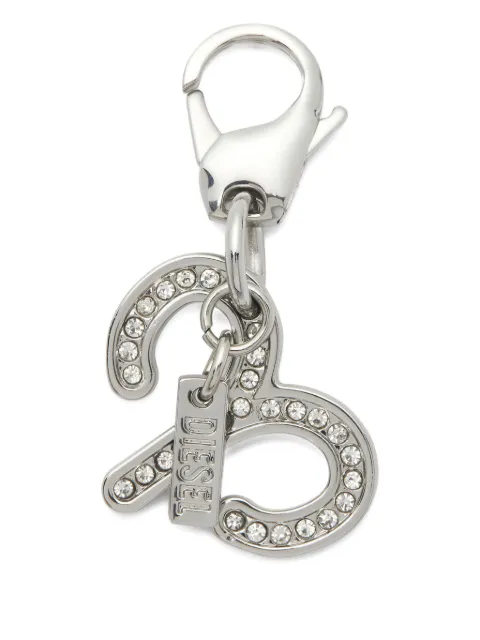 Diesel metal aries charm with rhinestones Silver X10786P9132