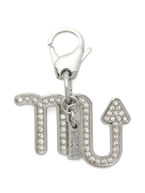 Diesel metal scorpio charm with rhinestones Silver X10793P9132