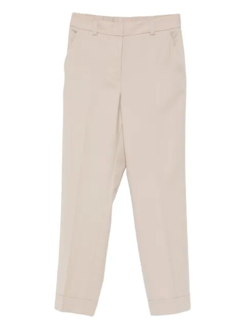 Peserico pressed-crease trousers Neutrals M04687Z02648