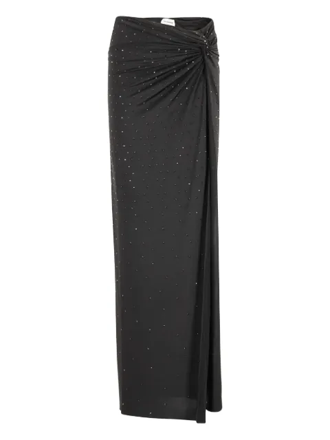 THE ANDAMANE embellished skirt Black TM180311B097