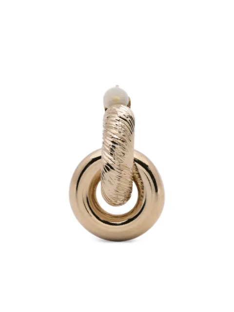 Nº21 textured-effect earrings Gold 74036949