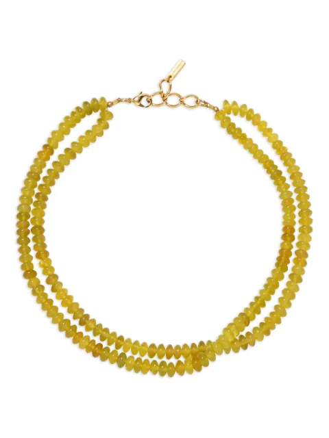 Jennifer Behr Veronica beaded necklace Yellow 118PC6LEMONQUARTZ