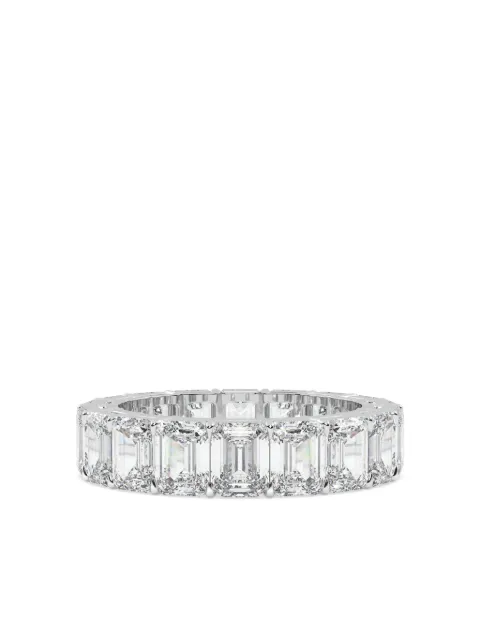 Tilla 14K white gold diamond eternity ring Silver WB18
