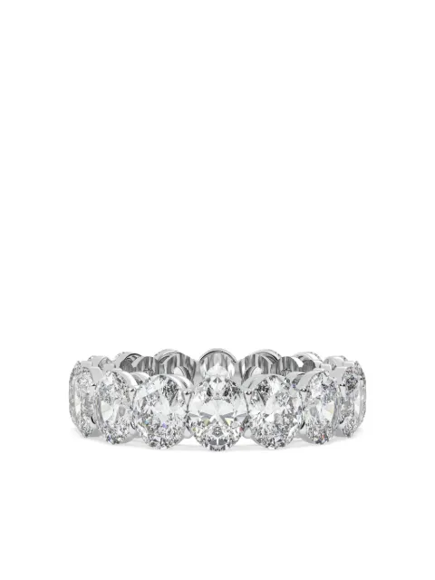 Tilla 14K white gold diamond eternity ring Silver WB21