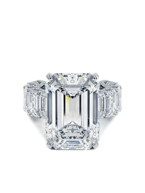 Tilla 14K white gold lab-grown diamond ring Silver RG23