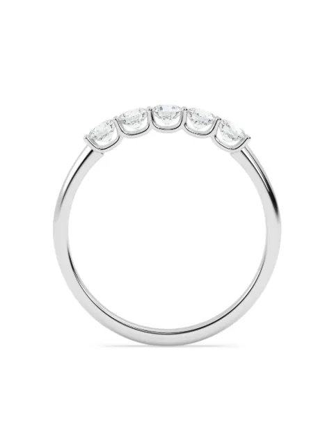 Tilla 14K white gold diamond ring Silver WB51