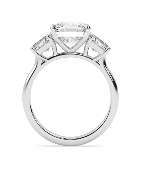 Tilla 14K white gold lab grown diamond ring Silver RG113