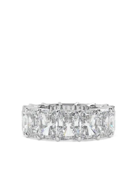 Tilla 14K white gold diamond eternity ring Silver WB07