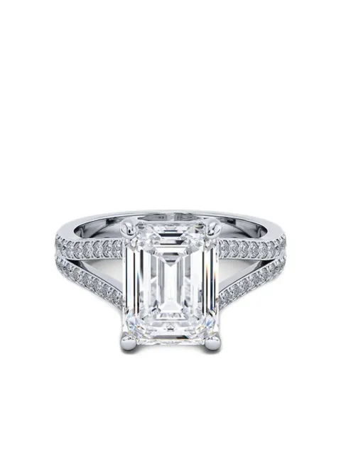 Tilla 14K white gold diamond accented ring Silver R31C3