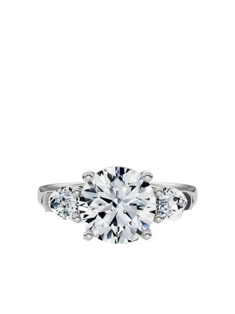 Tilla 14K white gold lab-grown diamond ring Silver RG05