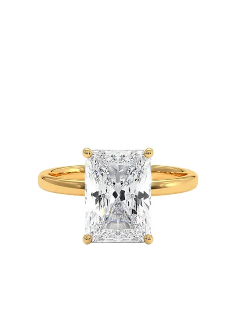 Tilla 14K yellow gold diamond solitaire ring Gold RG07