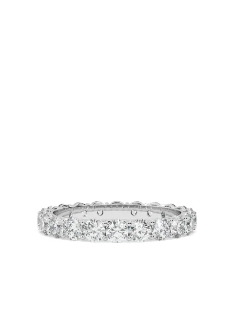 Tilla 14K white gold diamond eternity ring Silver WB40