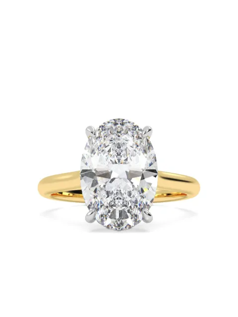 Tilla 14K yellow gold diamond solitaire ring Gold RG51