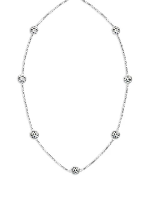 Tilla 14K Gold Lab Grown Diamond Diamonds by The Yard Necklace Silver NK11