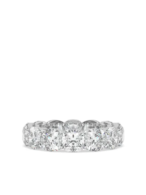 Tilla 14K white gold diamond eternity band Silver WB19