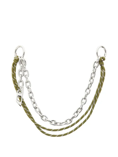 Diesel chain-d charms keyrings Green X10800P9133